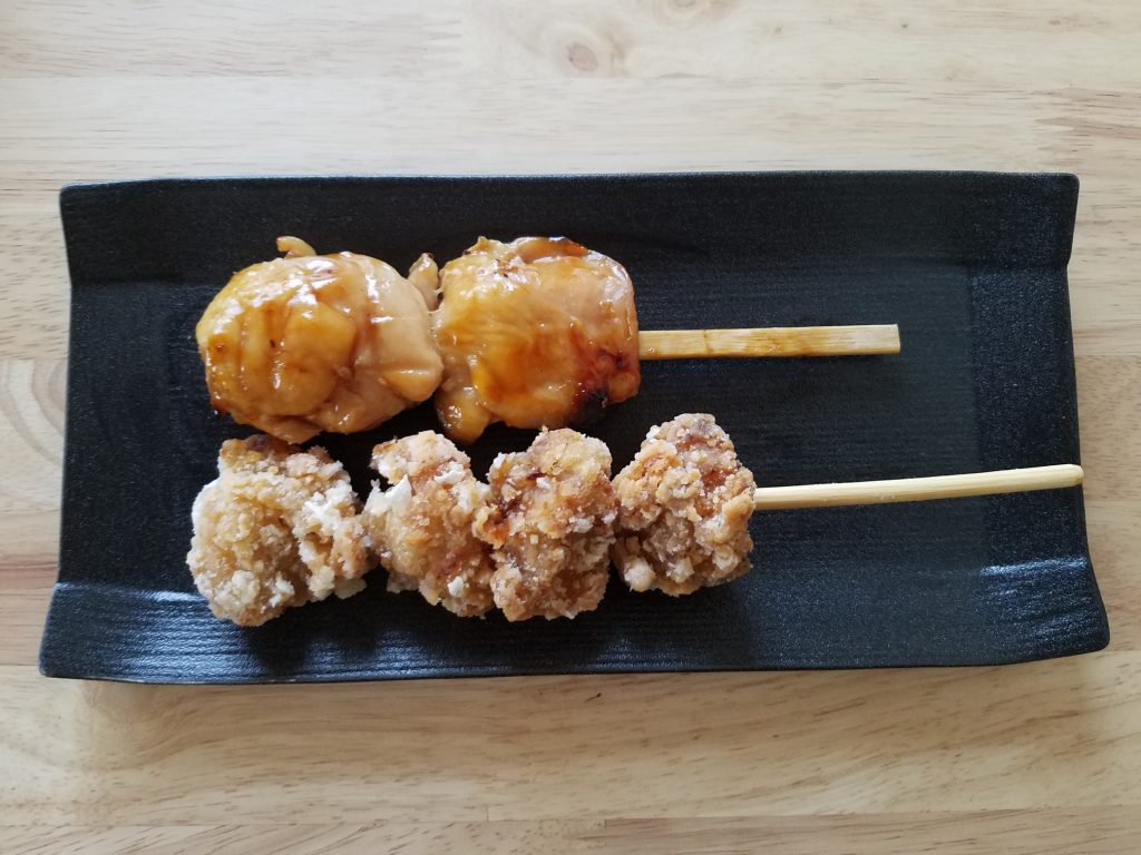 からあげ棒と焼き鳥